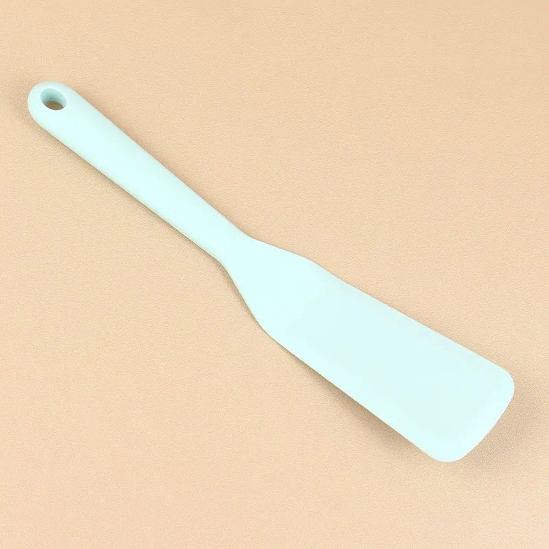 7-Color Silicone Frying Shovel – Non-Stick Pancake, Egg & Steak Spatula for Kitchen & Baking