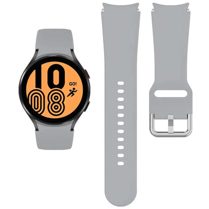 Samsung Galaxy Watch Silicone Band - 20mm Replacement Strap for Galaxy Watch 4, 5, 6, 5 Pro and 6 Classic 40mm–47mm Models