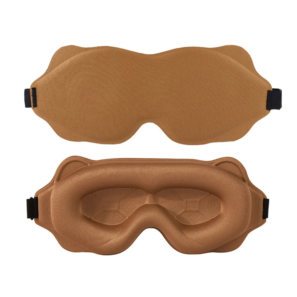3D Sleeping Eye Mask — Soft, Breathable Travel Eyeshade for Night Sleep, Light Blocking & Sleeping Aid