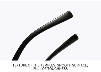 Fashion Rimless Sunglasses – Classic Small Square Frameless Shades for Men & Women, Summer Travel Eyewear