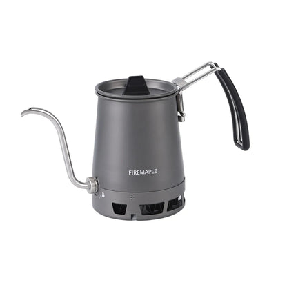 Fire-Maple Petrel Pour-Over Coffee Kettle - Gooseneck Spout with Detachable Handle for Portable Brewing