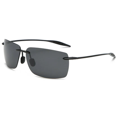 Ultralight TR90 Frameless Sunglasses — Unisex Driving & Outdoor Sports Shades