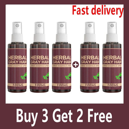 White Hair Killer – Gray Hair Remover & Natural Hair Color Restorer in 7 Days