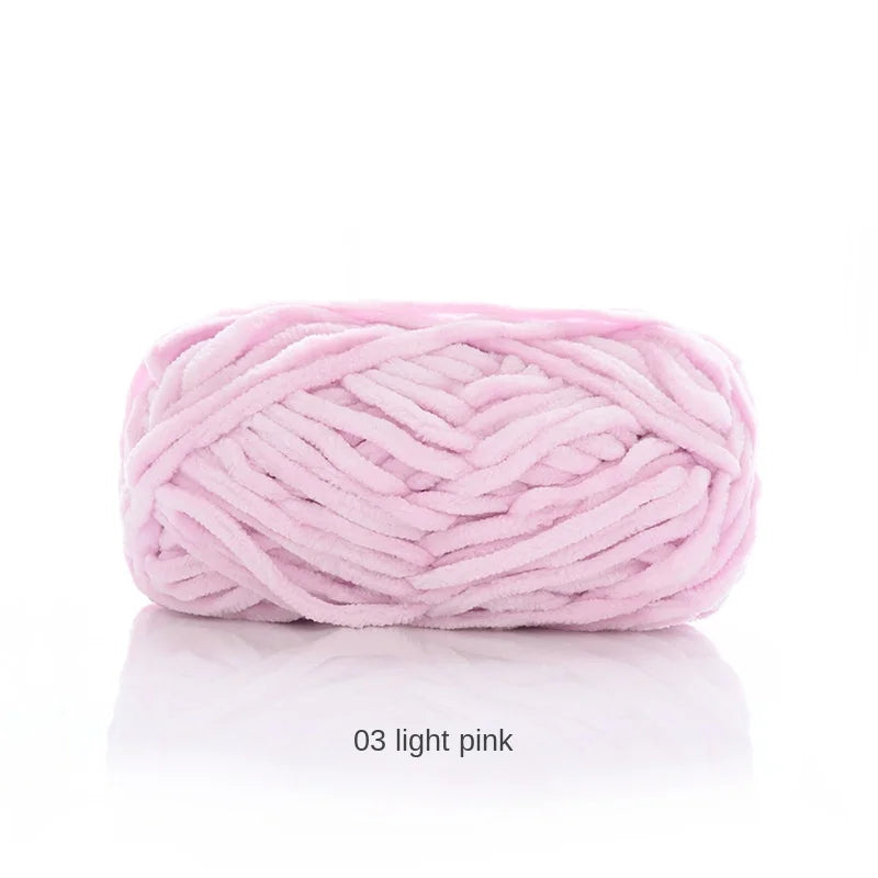 50g/Ball DIY Knitting Yarn – Soft Wool for Baby Scarf, Hat, Chunky Crochet Thread