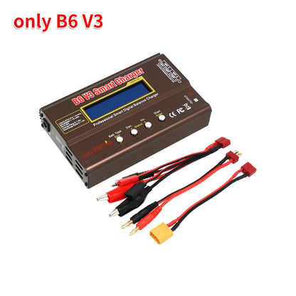 iMAX B6 V3 80W 6A Battery Charger – LiHv, Lipo, NiMh, Li-ion, Ni-Cd Digital RC Charger with 12V 5A Adapter