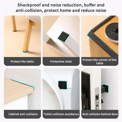DIY Non-Slip Chair Feet Pads – Mute, Wear-Resistant Anti-Scratch Table Leg & Sofa Furniture Protectors