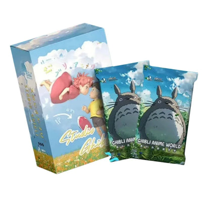 2026 Miyazaki Hayao Series Trading Card Booster Box – Complete Anime Card Set for Kids, Tabletop Hobby & Birthday Gift Collection