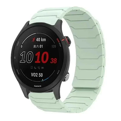 22mm Magnetic Silicone Watch Strap for NORTH EDGE APACHE-46 – Sport Replacement Wristband Bracelet Accessories