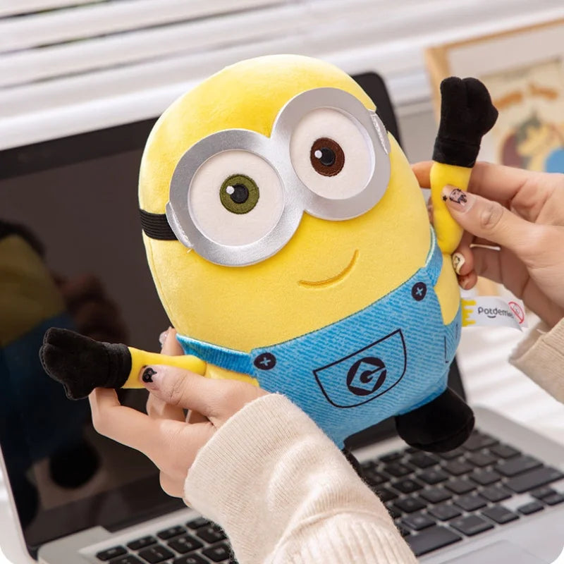 Genuine Minions Plush Toys – Bob & Stuart Soft Dolls, Perfect Christmas & Birthday Gifts for Kids