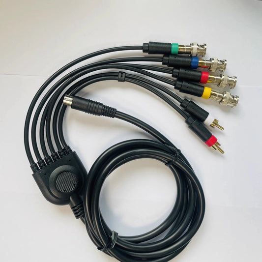 1.8M RGB/RGBS 9-Pin Cable for Sega Mega Drive 2 (MD2) – Retro Game Console Video Cable for CRT Monitor Display Connection