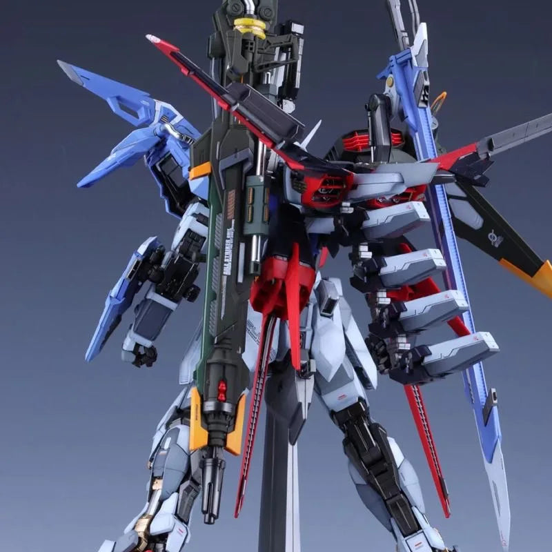 Anime HG 1/144 Perfect Attack Robot Figure — Action Model Collectible Ornament Gift