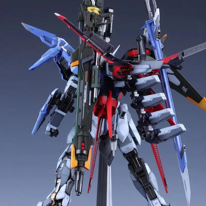 Anime HG 1/144 Perfect Attack Robot Figure — Action Model Collectible Ornament Gift