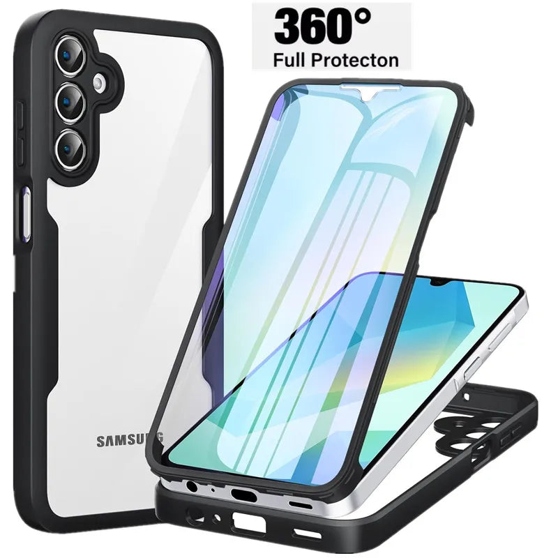 Full Body Protective Case for Samsung Galaxy A Series 5G - Rugged Shockproof Phone Cover