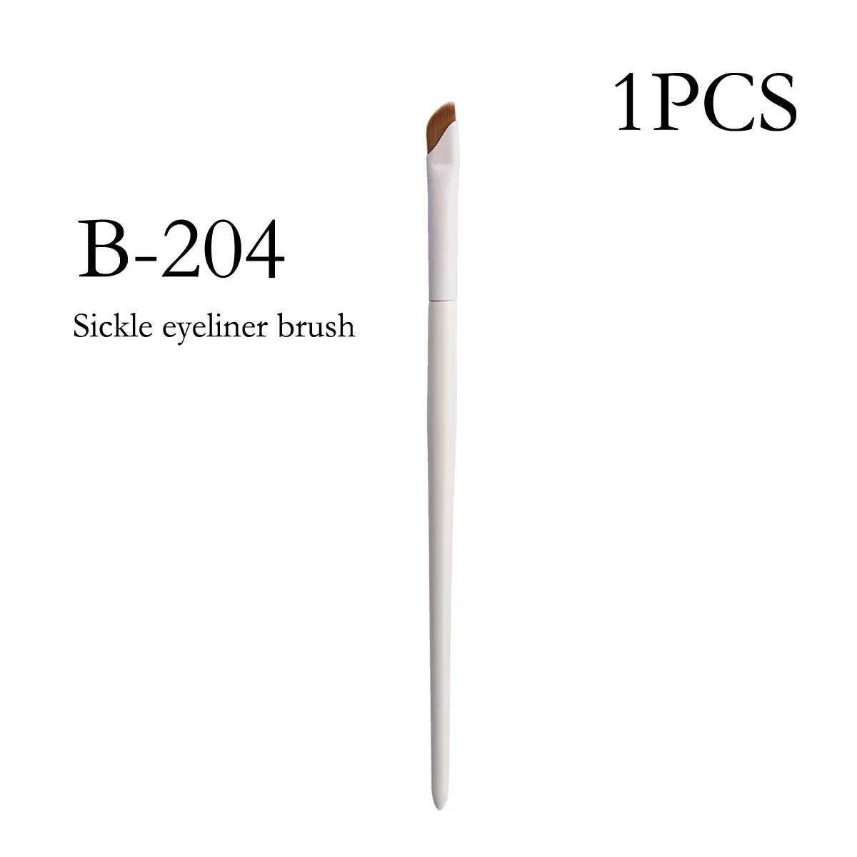 Upgrade Blade Eyeliner Brush | Ultra-Thin Fine Angle Flat Brush for Eyebrows & Under-Eye Makeup | Precise Detail White Brush