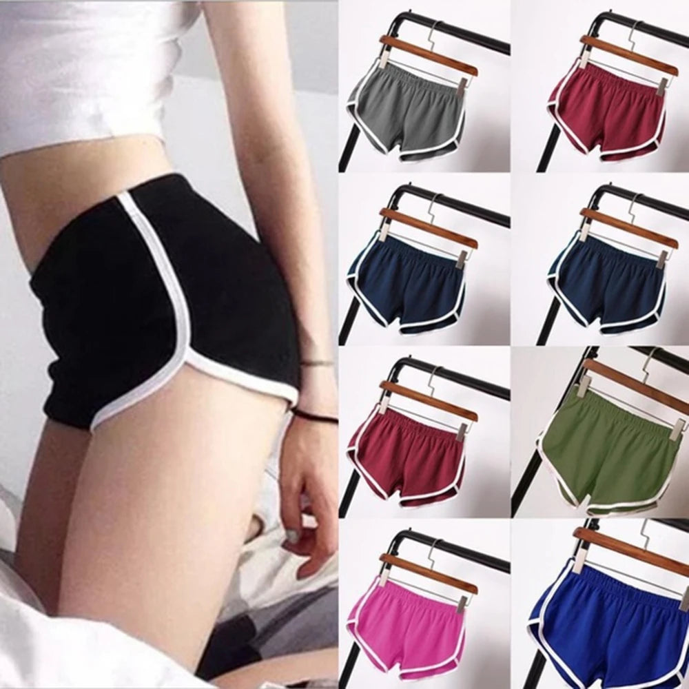 Women’s Sports & Fitness Shorts – Casual Gym, Yoga, Running, Cycling Hot Pants