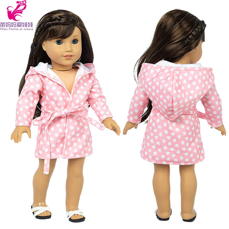 18-Inch American Girl Doll Clothes – Coat, Tights & Pants Outfit for Newborn & Baby Dolls
