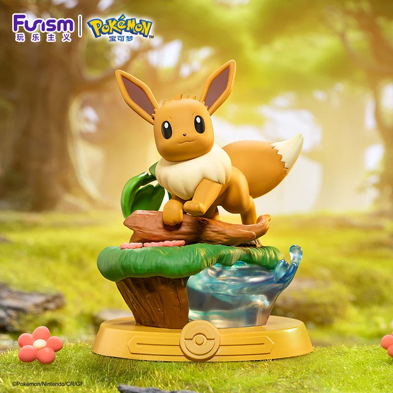 Anime Pokémon Funism Adventure Eevee Family Blind Box – Jolteon & Sylveon Action Figure Toy Gift