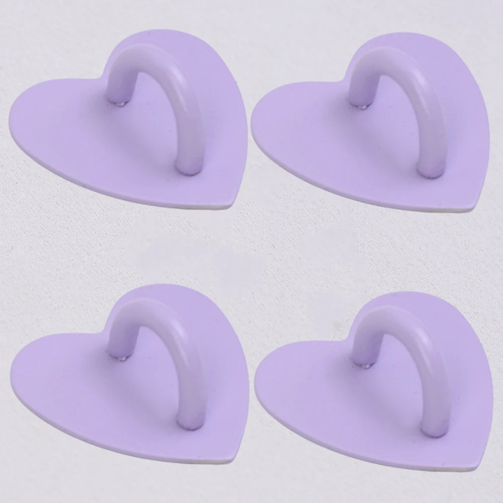 Kawaii Metal Heart Phone Charm — Adhesive Holder, Finger Ring Stand, Case Hook & Buckle Accessory with String