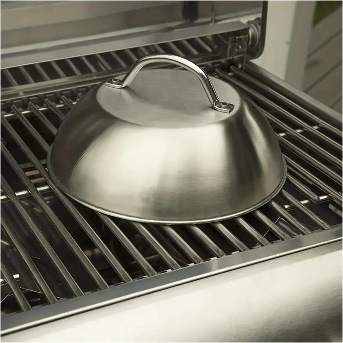 9-inch Stainless Steel Oven Squeegee Cover: Ideal BBQ Accessory for Outdoor Activities