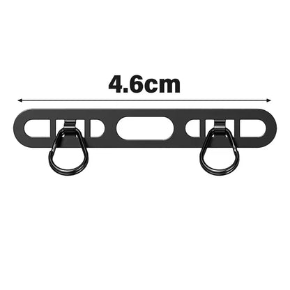 Metal Phone Lanyard Patch Set 1/2/3Pcs – Stainless Steel Side Clip Connector with Double Buckle for iPhone Strap Gasket Attachment
