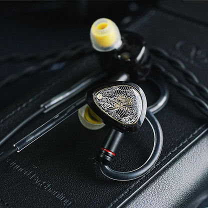 TANGZU WANER2 2nd Gen HiFi In-Ear Monitor – Dynamic Driver Earphones with 0.78mm Detachable Wired Cable & High-Resolution Sound