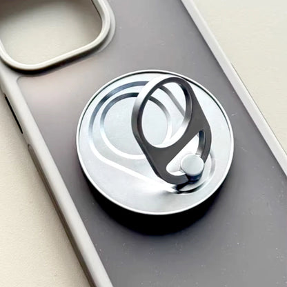 MagSafe Magnetic Zip Top Can Phone Holder – 360° Rotating Alloy Ring with Strong Suction Wall Sticker