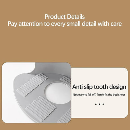 4pcs Bed Corner Sheet Grippers – Heavy Duty Non-Slip Mattress Straps for All Sheet Sizes, Secure Bed Sheets