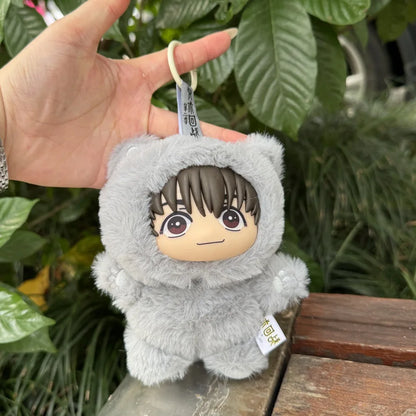 Spell Return Battle Paradise Party Plush Keychain - Cute Character Doll Pendant and Birthday Gift for Boys and Girls