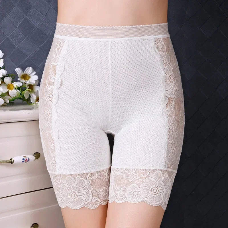 Women’s Seamless Safety Shorts - High-Waist Stretch Slimming Briefs for Comfortable Summer Underwear