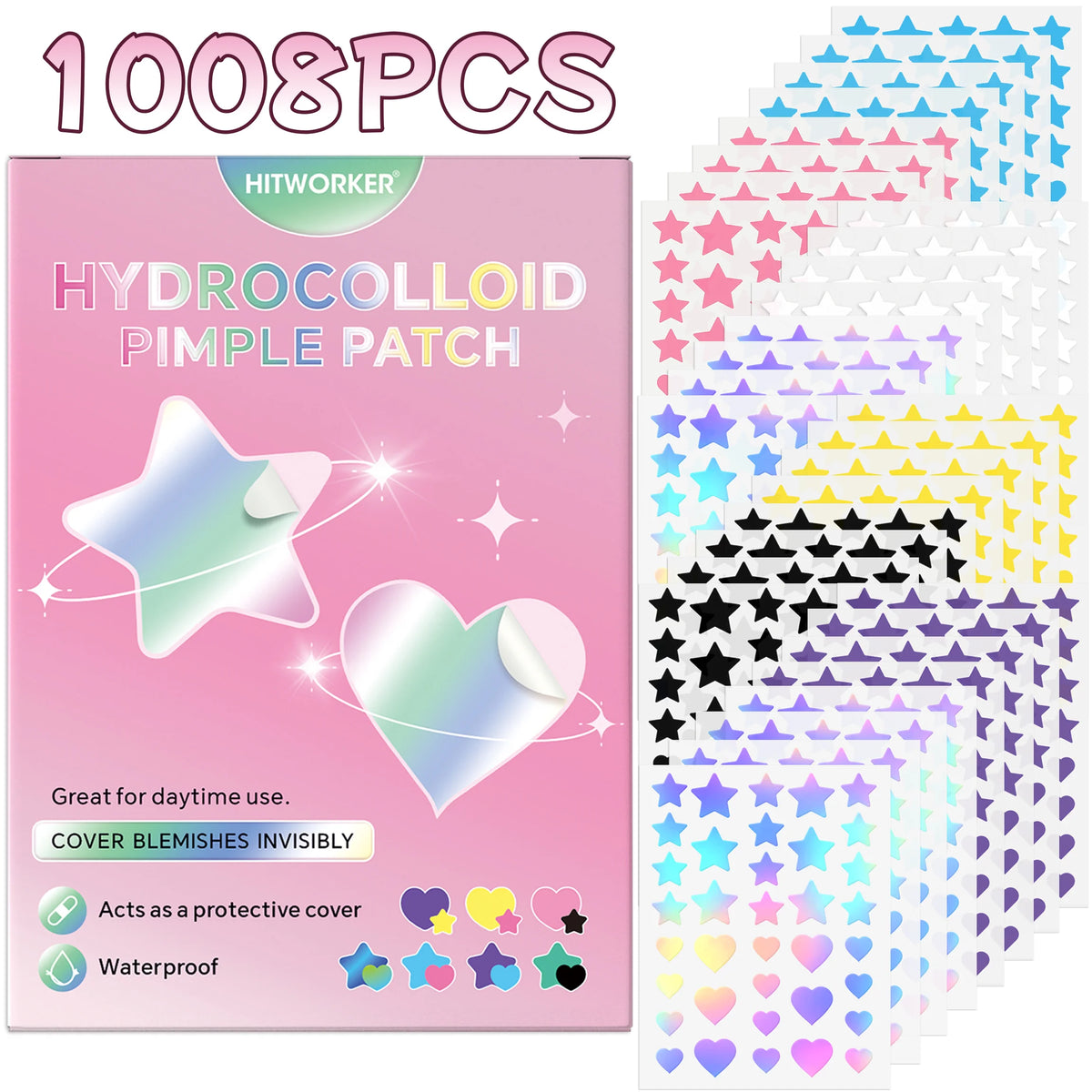 Pimple Patches - Salicylic Acid & Tea Tree Oil Acne Stickers