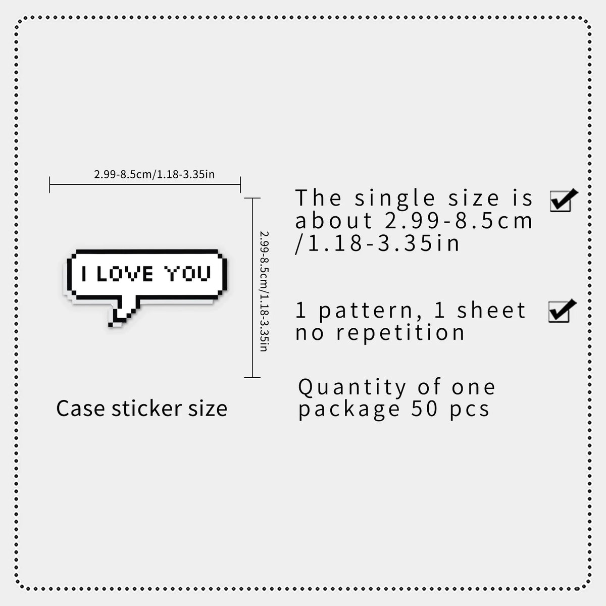 50-Piece Cute Pixel Game Sticker Set – Kawaii Cat Waterproof Decals for Scrapbooks, Phones, Luggage, and Skateboards