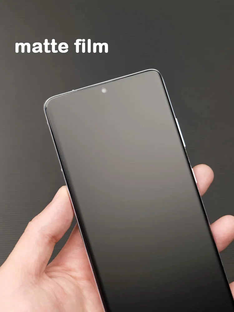 Matte Hydrogel Screen Protector for Samsung Galaxy S20/S21/S22/S23/S24 Ultra, Plus & FE — Anti-Fingerprint Film