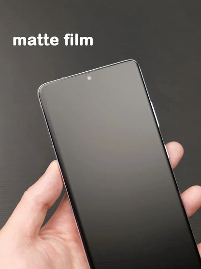 Matte Hydrogel Screen Protector for Samsung Galaxy S20/S21/S22/S23/S24 Ultra, Plus & FE — Anti-Fingerprint Film
