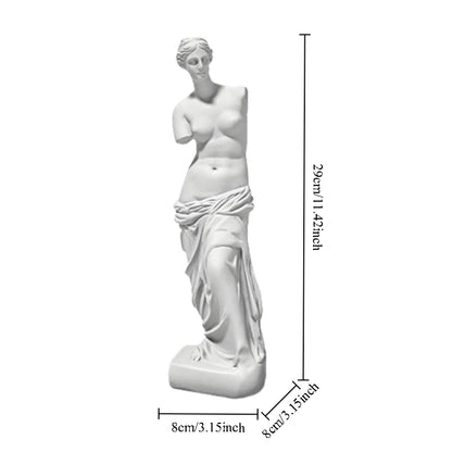 Resin Venus Statue — Greek Mythology Aphrodite Figurine for Nordic Home Decor & Art Room Display