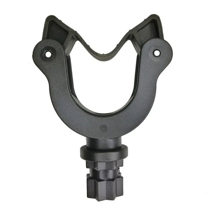 Rowing Inflatable Boat Kayak Paddle Holder Clip – Track Mounted Oar Grip Supporter, SUP Leash Plug Adapter