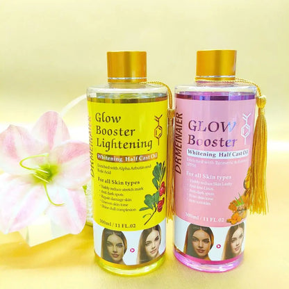 Alpha Arbutin & Kojic Acid Brightening Serum - Dark Spot Repair & Skin Glow Booster with Retinol and Turmeric