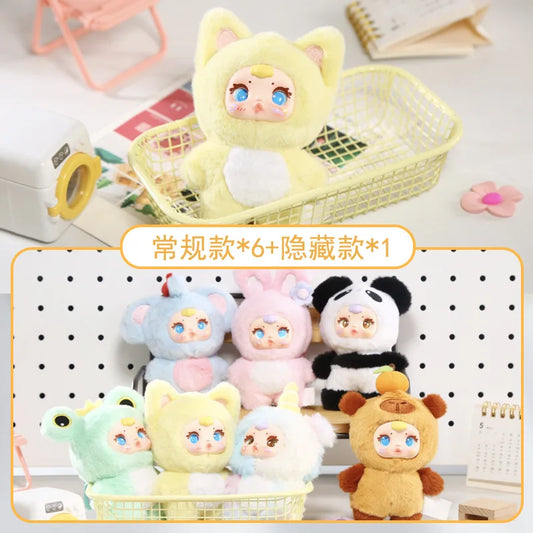 2025 New Cute Milk Candy Keychain – Mysterious Blind Box Car Key & Backpack Pendant Doll Small Gift