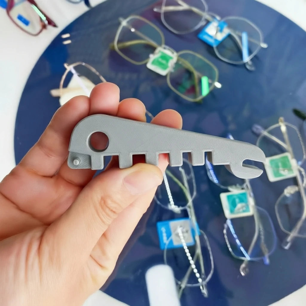 Eyeglass Frame Bending Tool - Precision Repair Pliers for Adjusting and Straightening Bent Glasses Arms