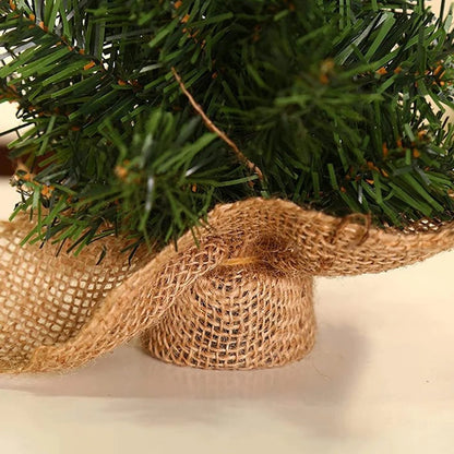 Mini Christmas Tree 20/30/40cm – Desktop Xmas Trees for Home Decor, Kids DIY Handicraft & New Year Gift