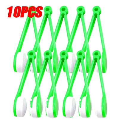 10/5/1pcs Portable Multifunctional Microfiber Glasses Cleaning Brush – Eyeglass & Sunglasses Wiping Tool