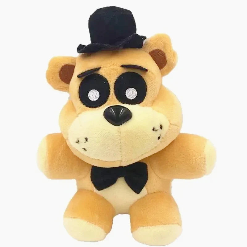 Five Nights at Freddy’s Plush Toy Set – Cute FNAF Stuffed Dolls Bonnie, Bear, Foxy & Freddy for Kids Gift