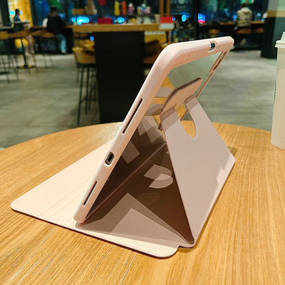 360° Rotation Smart Leather Case for iPad 10th Gen 2022, with Pencil Holder, Compatible with iPad 9th, 8th, 7th, 10.2, Air 5 & 4