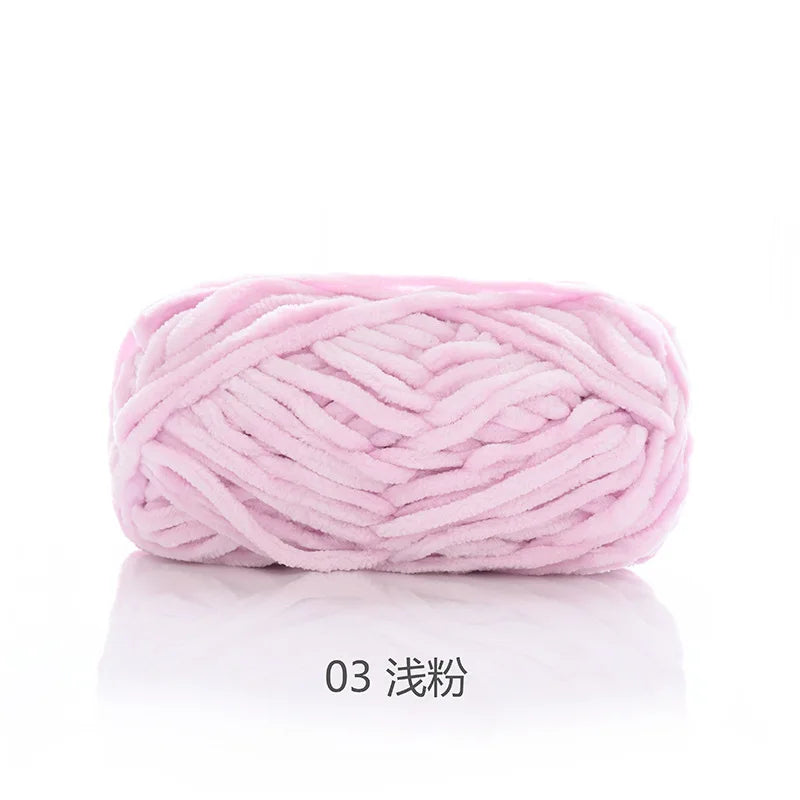 50g/Ball DIY Knitting Yarn – Soft Wool for Baby Scarf, Hat, Chunky Crochet Thread