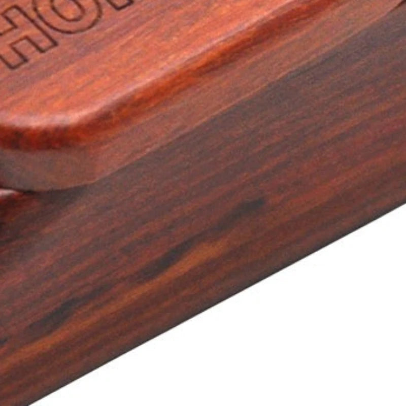 New HORNET Rotating Wood Pipe – Portable Wooden Pipe with Built-in Storage Box