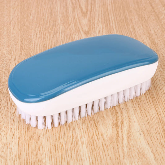 Plastic Laundry Cleaning Brush - Hard Bristle Household Scrub Tool for Clothes, Shoes, Socks, Kitchen & Bathroom