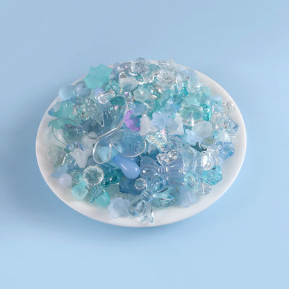 Candy Color Acrylic Beads - Mixed Style DIY Beads for Handmade Bracelets, Phone Chains & Jewelry Making