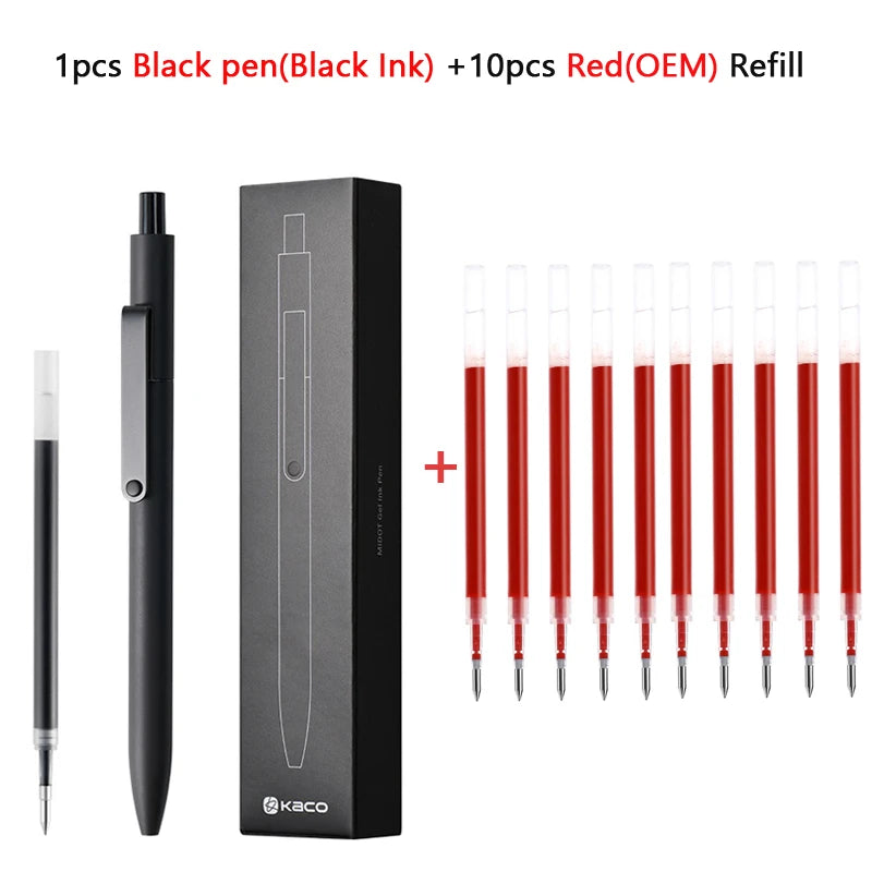 KACO 0.5mm MIDOT Gel Ink Pens – Quick-Drying, Smooth Writing, High-Volume for Exams, Grading, Homework, and Papers