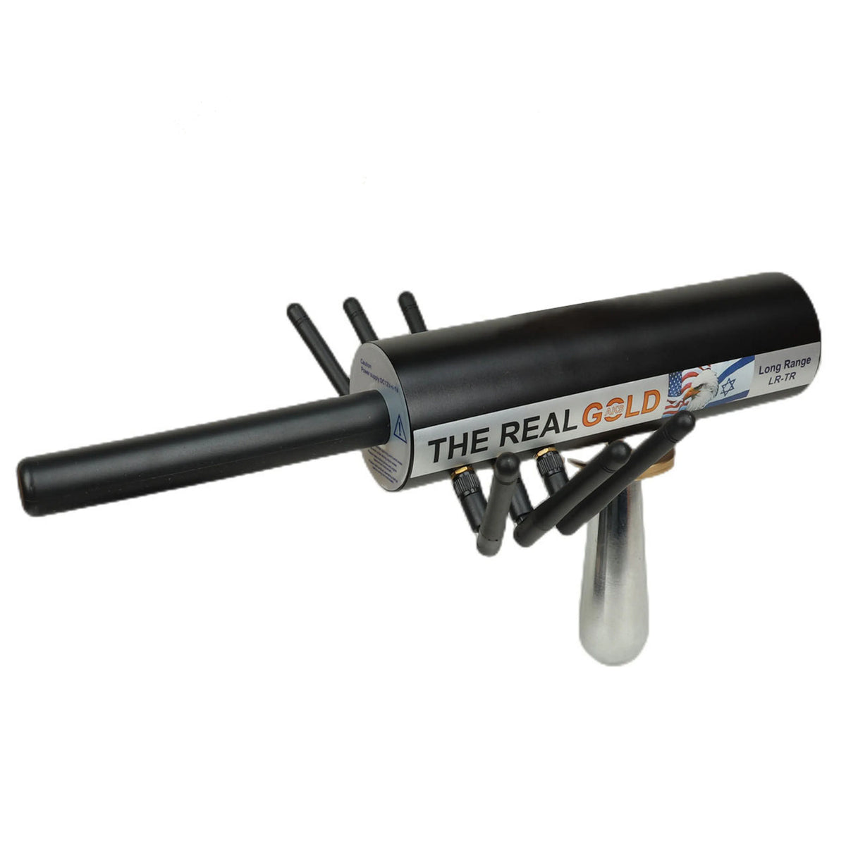 AKS 6-Antenna Underground Metal & Treasure Detector - Long-Range Gold, Silver, Copper & Gem Search Scanner
