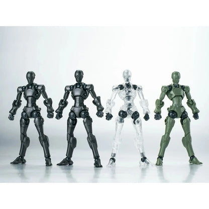 Sheik Mainland 3MIN Project Superhuman 3.75" Articulated Figure – 1/18 Model with 42 Joints & Accessories, Boys Toy Gift