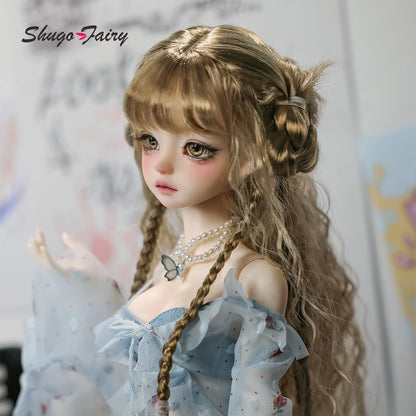 Shugafairy Kikyou D 1/4 BJD Doll – Fullset Street Girl with Big Chest, Summer Carnival Y2K Style Ball-Jointed Fashion Doll Toy
